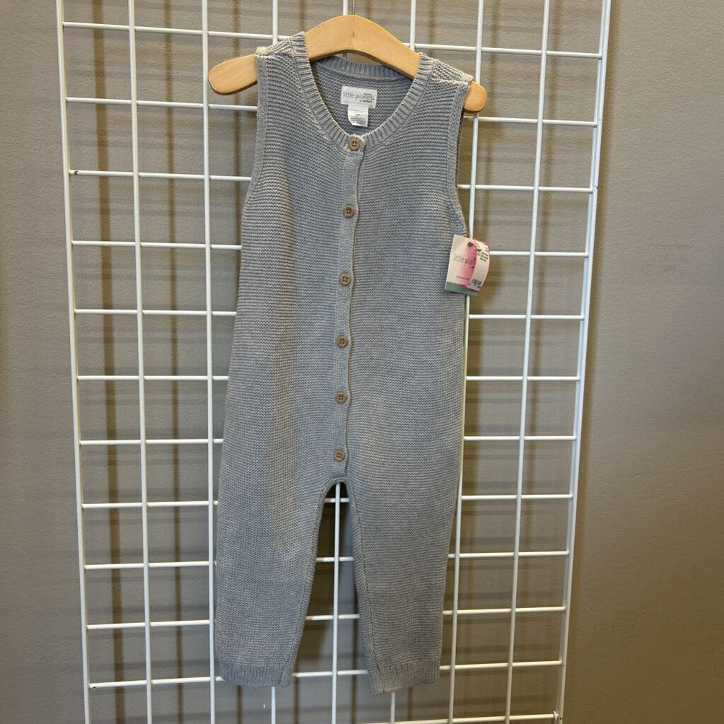 NWT Little Planet Knit Tank Romper - 24m