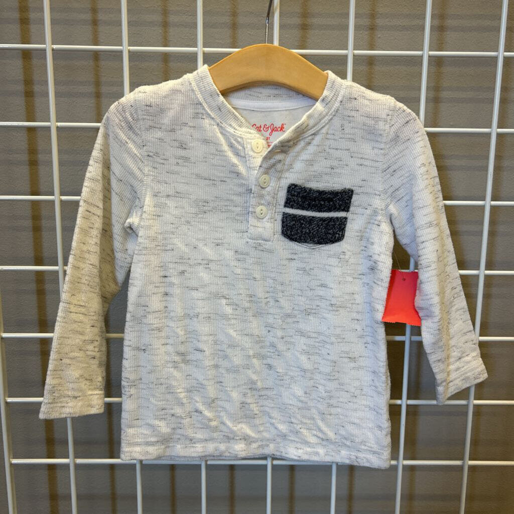 Cat & Jack LS Henley - 3T