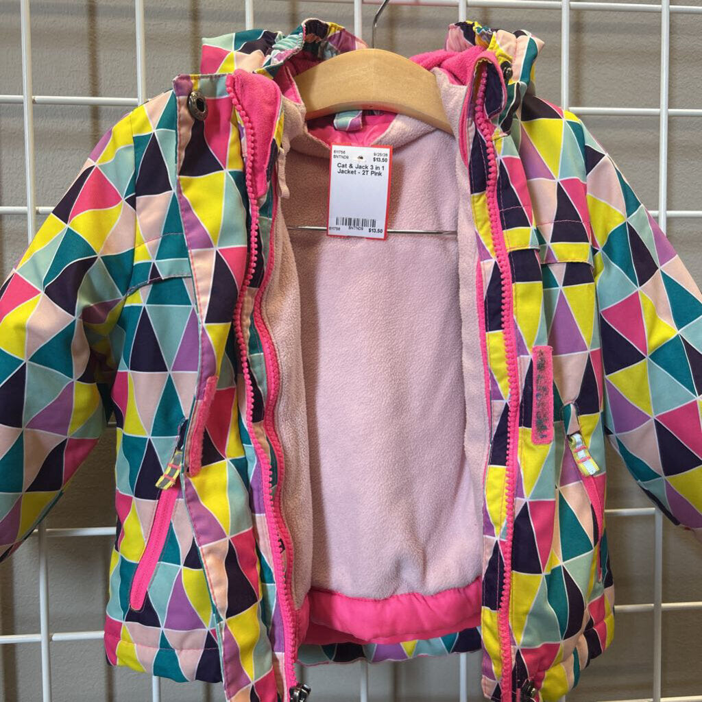 Cat & Jack 3 in 1 Jacket - 2T