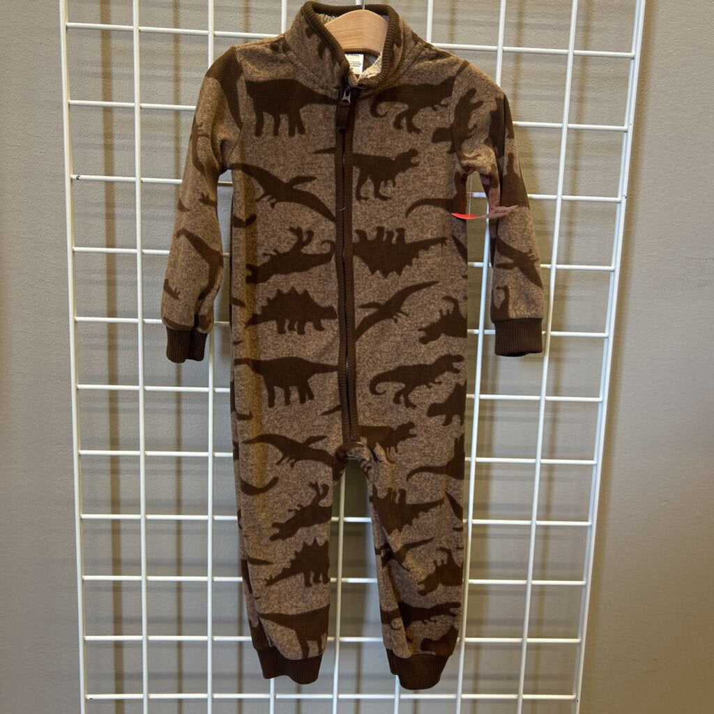 Carter's Dino Fleece Coverall - 24m