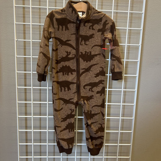Carter's Dino Fleece Coverall - 24m