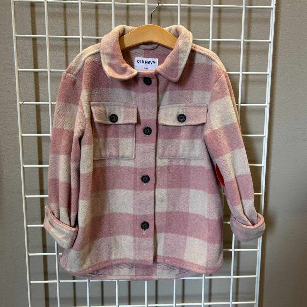 Old Navy Plaid Oversized Shacket - 8