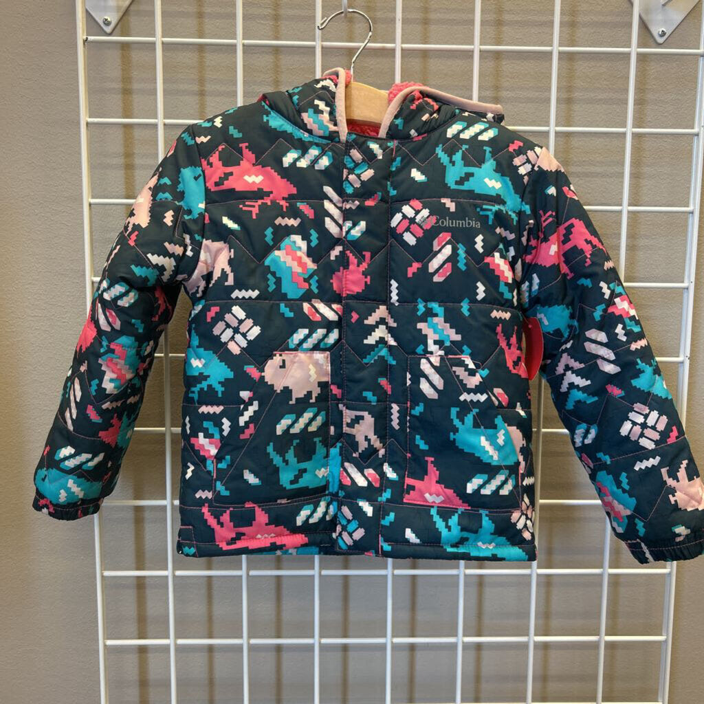Columbia Reversible Puffer Jacket - 4T