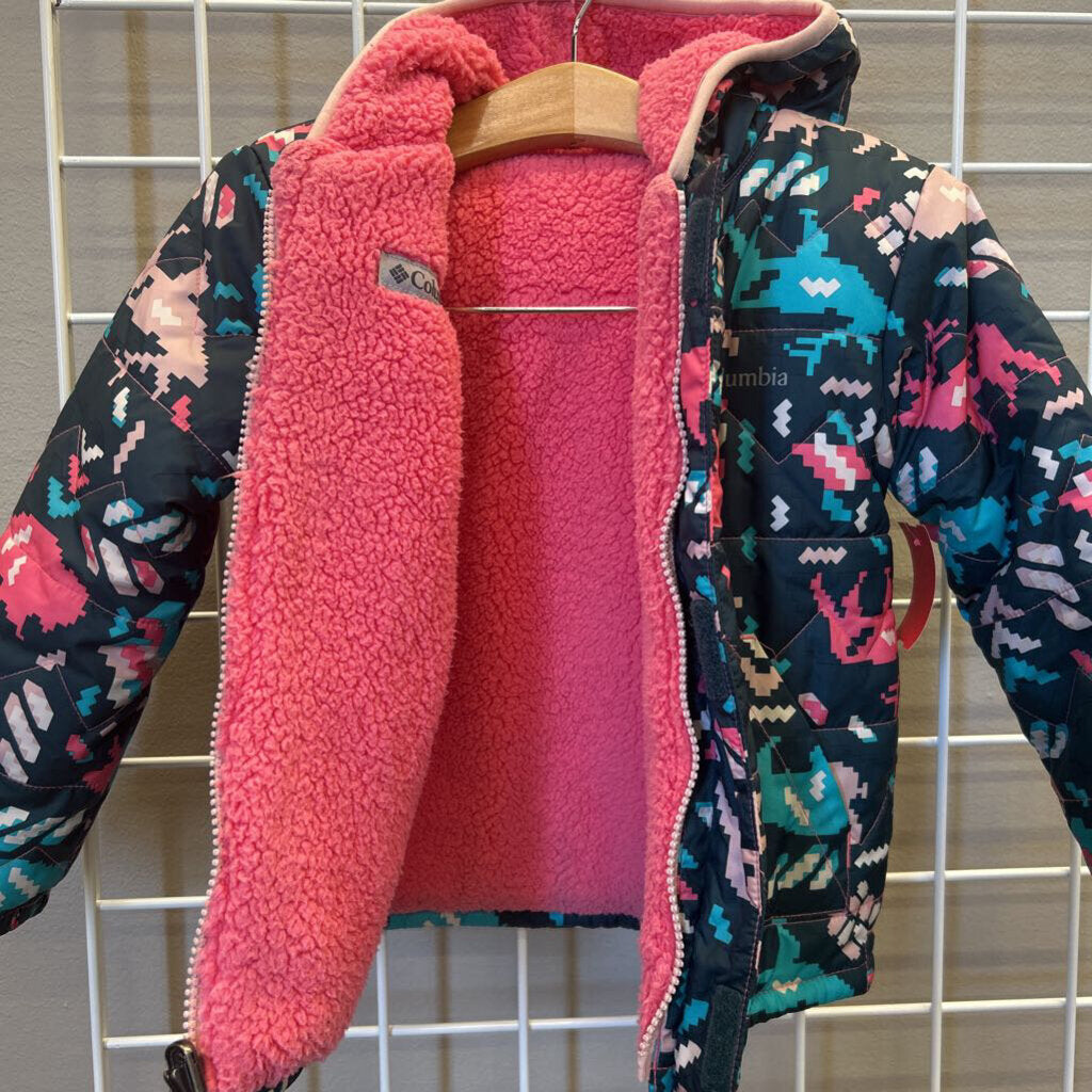 Columbia Reversible Puffer Jacket - 4T