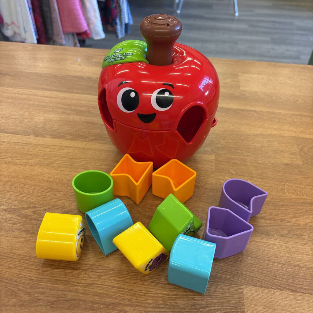 Leap Frog Spin and Change Apple Shape Sorter
