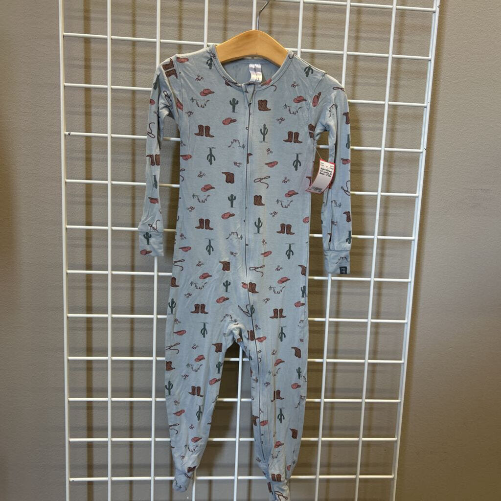 Modern Moments Soft Cowboy Zip Sleeper - 3T