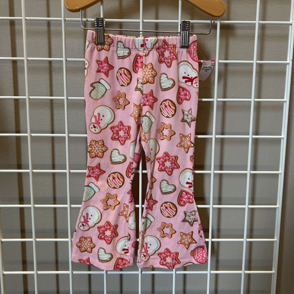 Btween Cookie Flare Leggings - 2T