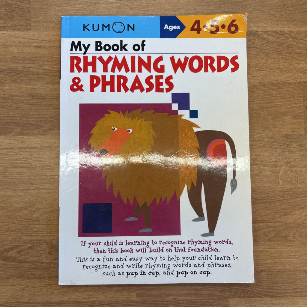 Kumon Rhyming Words & Phrases