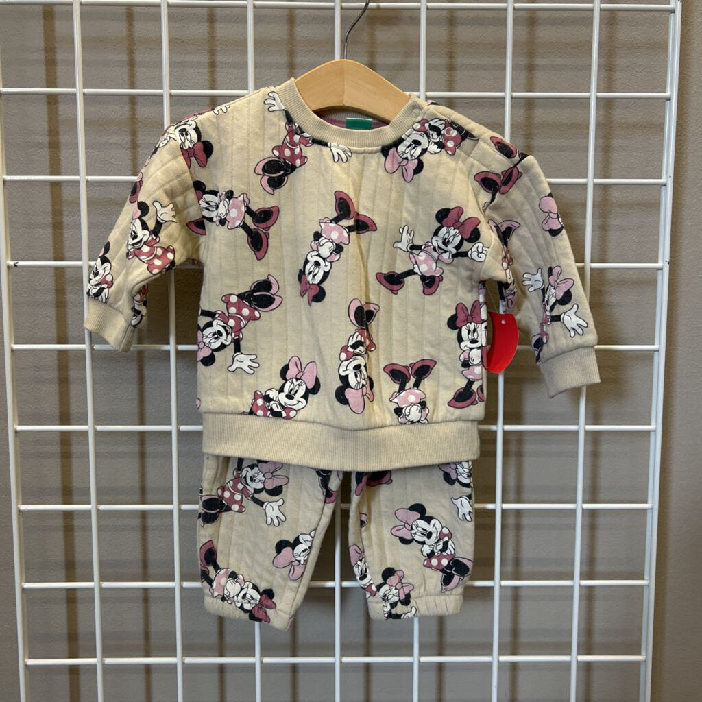 Disney Baby Minnie Two Pc Set - 9m