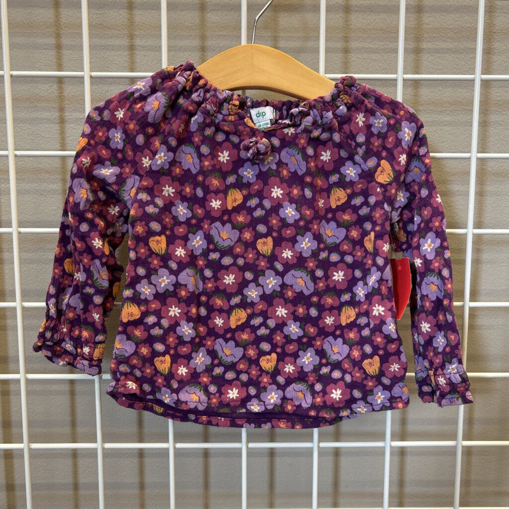 Dip Flower LS Tee - 18/24m