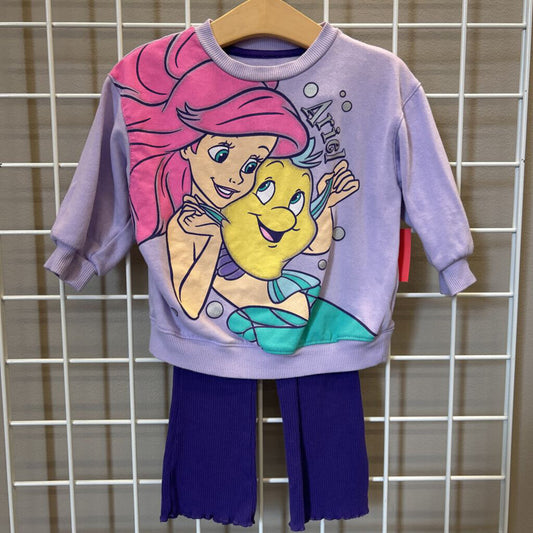 Disney Princess Ariel Two Pc Set - 2T
