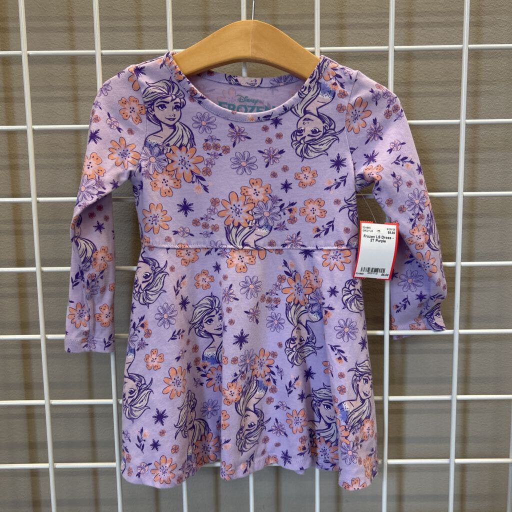 Frozen LS Dress - 2T