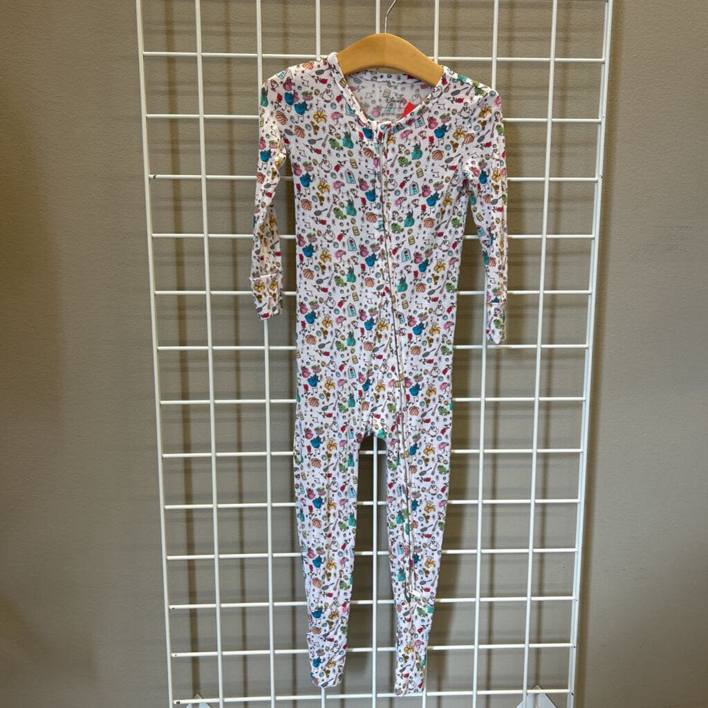 Posh Peanut x Disney Bamboo Zip Sleeper - 2T