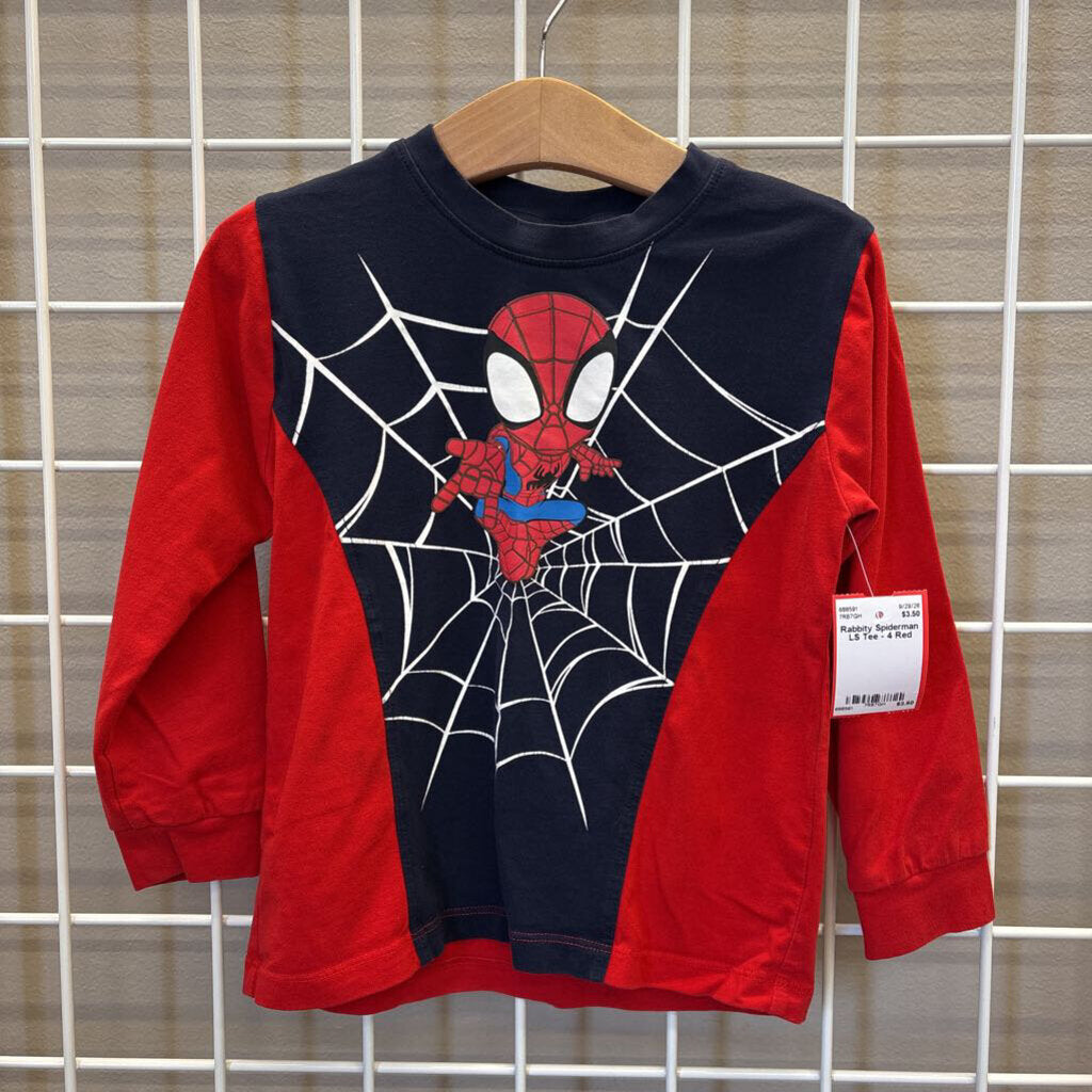 Rabbity Spiderman LS Tee - 4