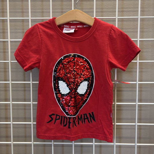 Marvel Sequin Spiderman SS Tee - 3