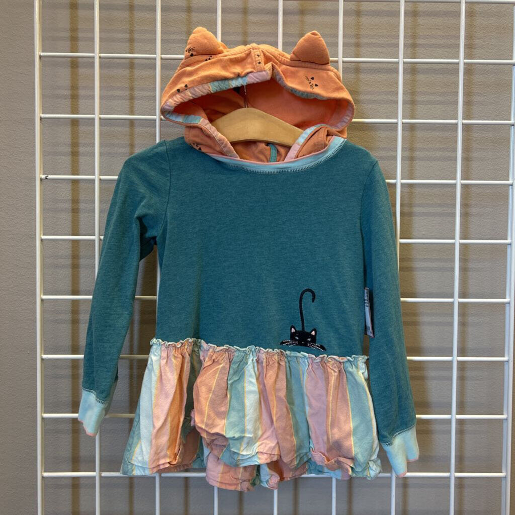 Matilda Jane Cat Hoodie (mark on sleeve) - 4