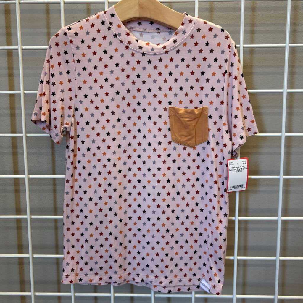Macaron + Me Bamboo Star SS Tee - 5T