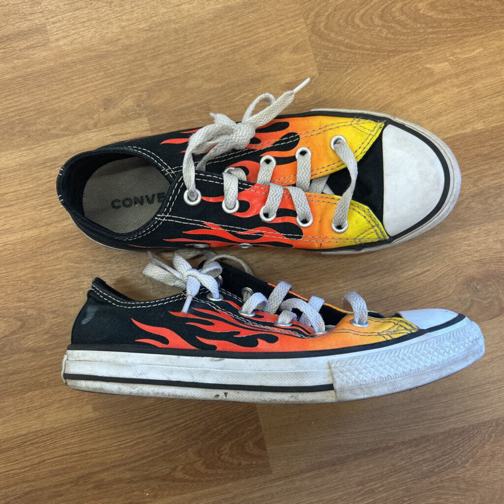 Converse Flame Black Sneakers - 2