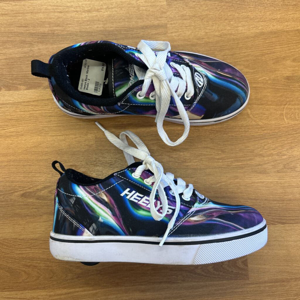 Heelys Black Marble Shoes - 2