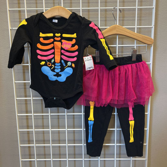 Skeleton Two Pc Set - 18/24m