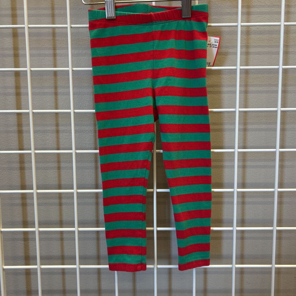 Cat & Jack Stripe Leggings - 2T