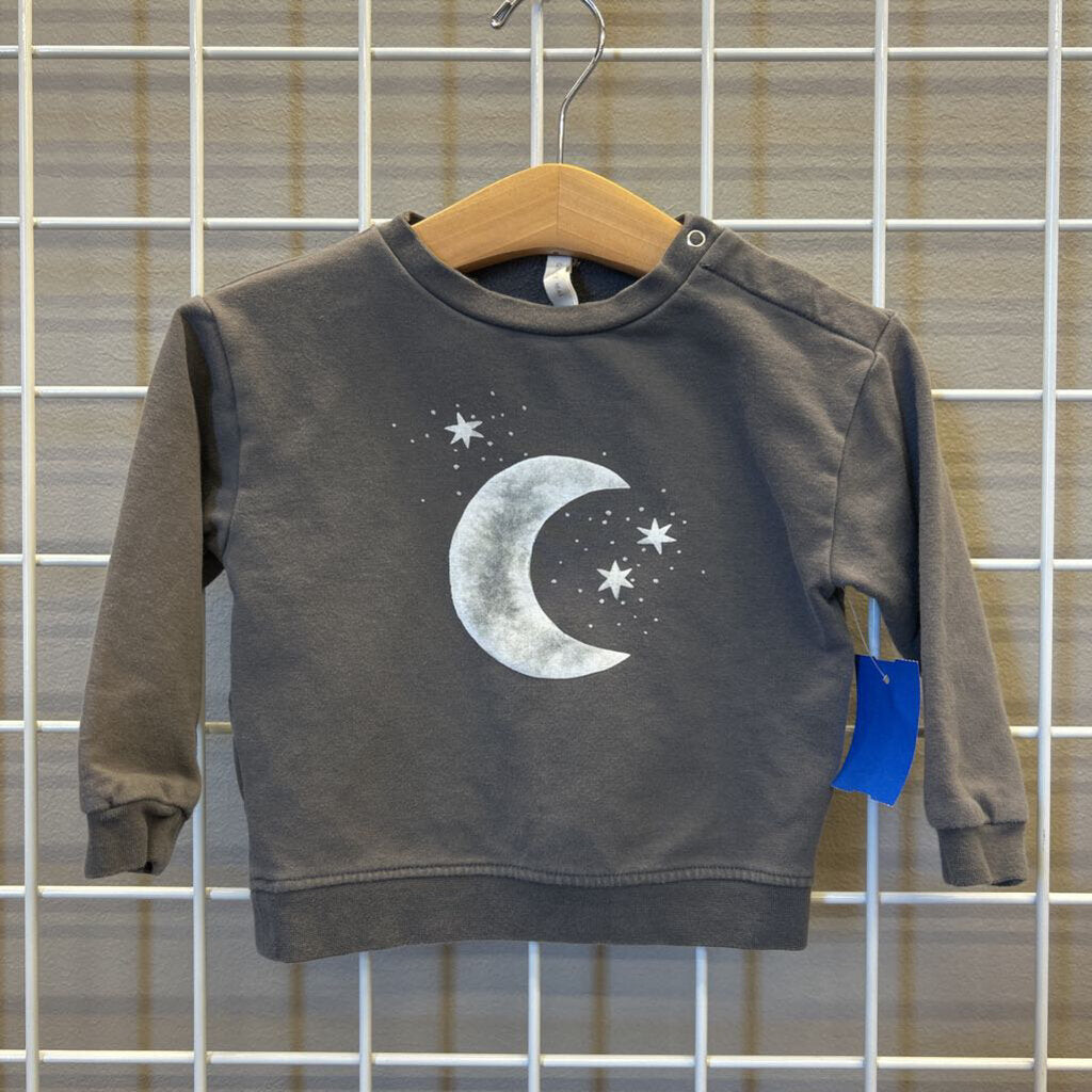 Quincy Mae Moon Crewneck - 12/18m