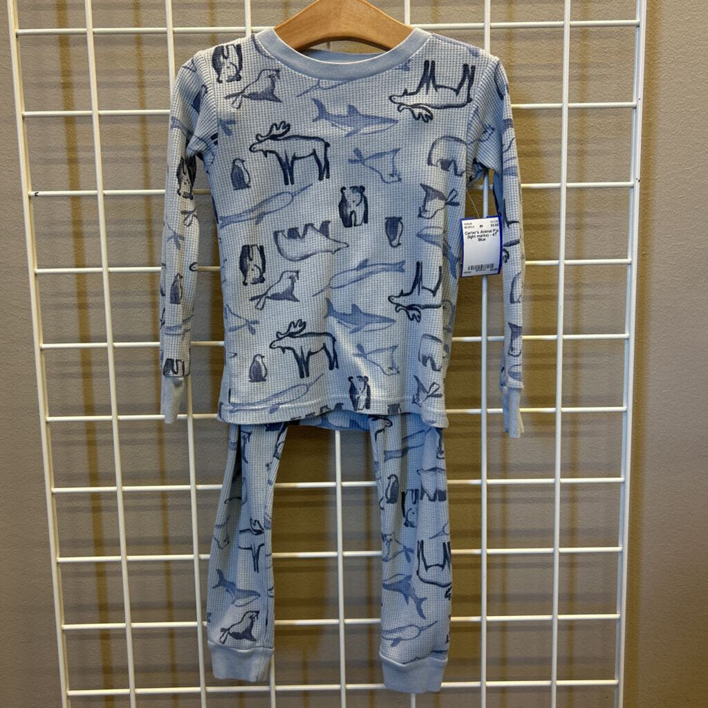 Carter's Animal Pjs (light marks) - 4T
