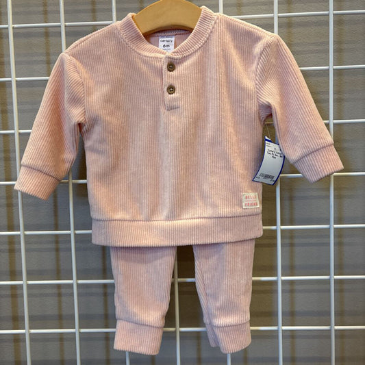 Carter's Velour Two Pc Set - 6m