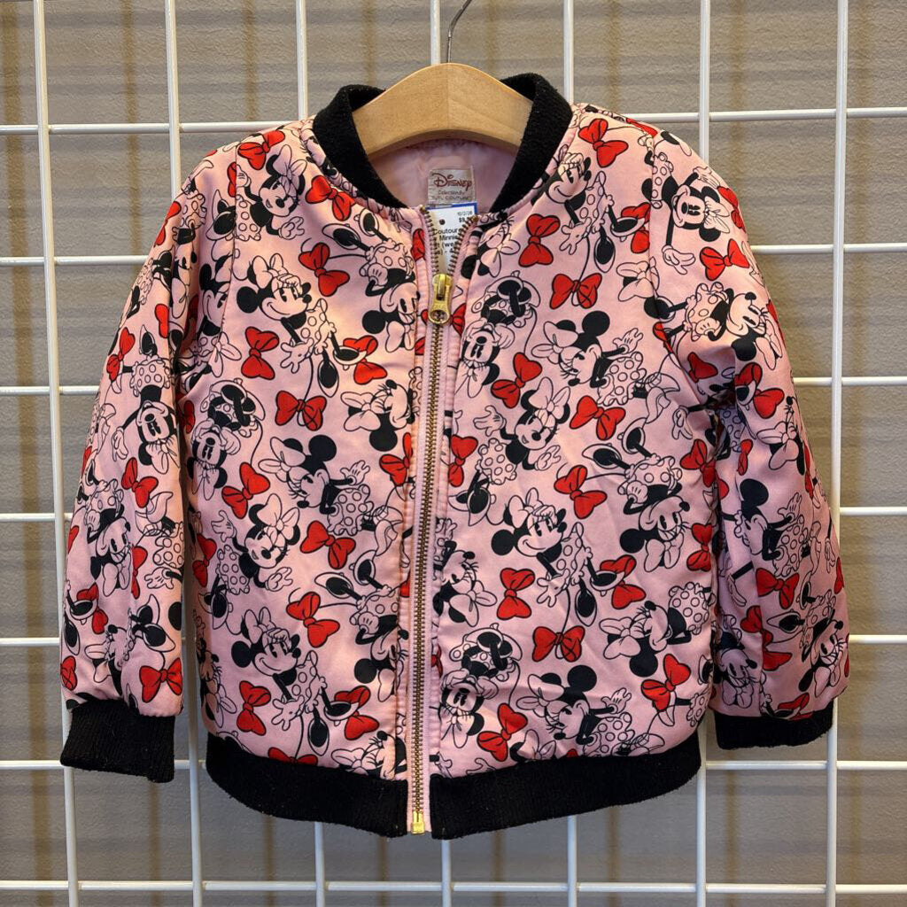 Tutu Coutoure x Disney Minnie Zip Jacket (wear at sleeves) - 4T