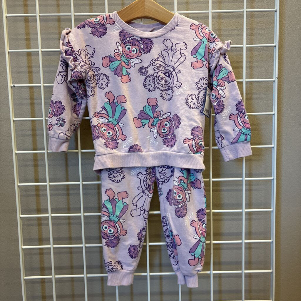Sesame Street Abby Two Pc Set - 3T