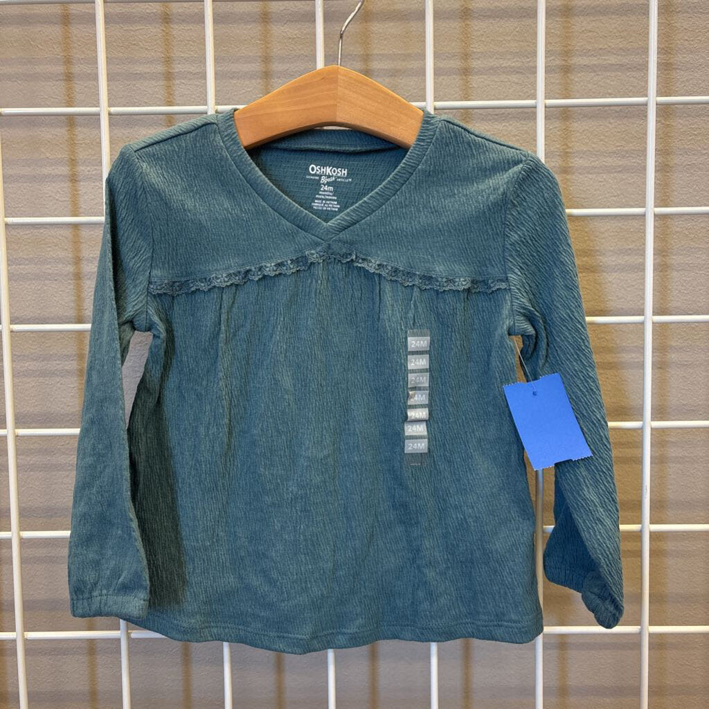 NWOT Osh Kosh LS Top - 24m
