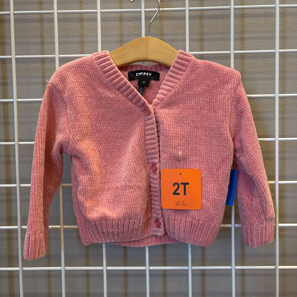 NWT DKNY Chenille Cardigan - 2T