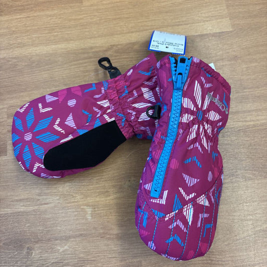 Columbia Pink Snow Mittens - O/S