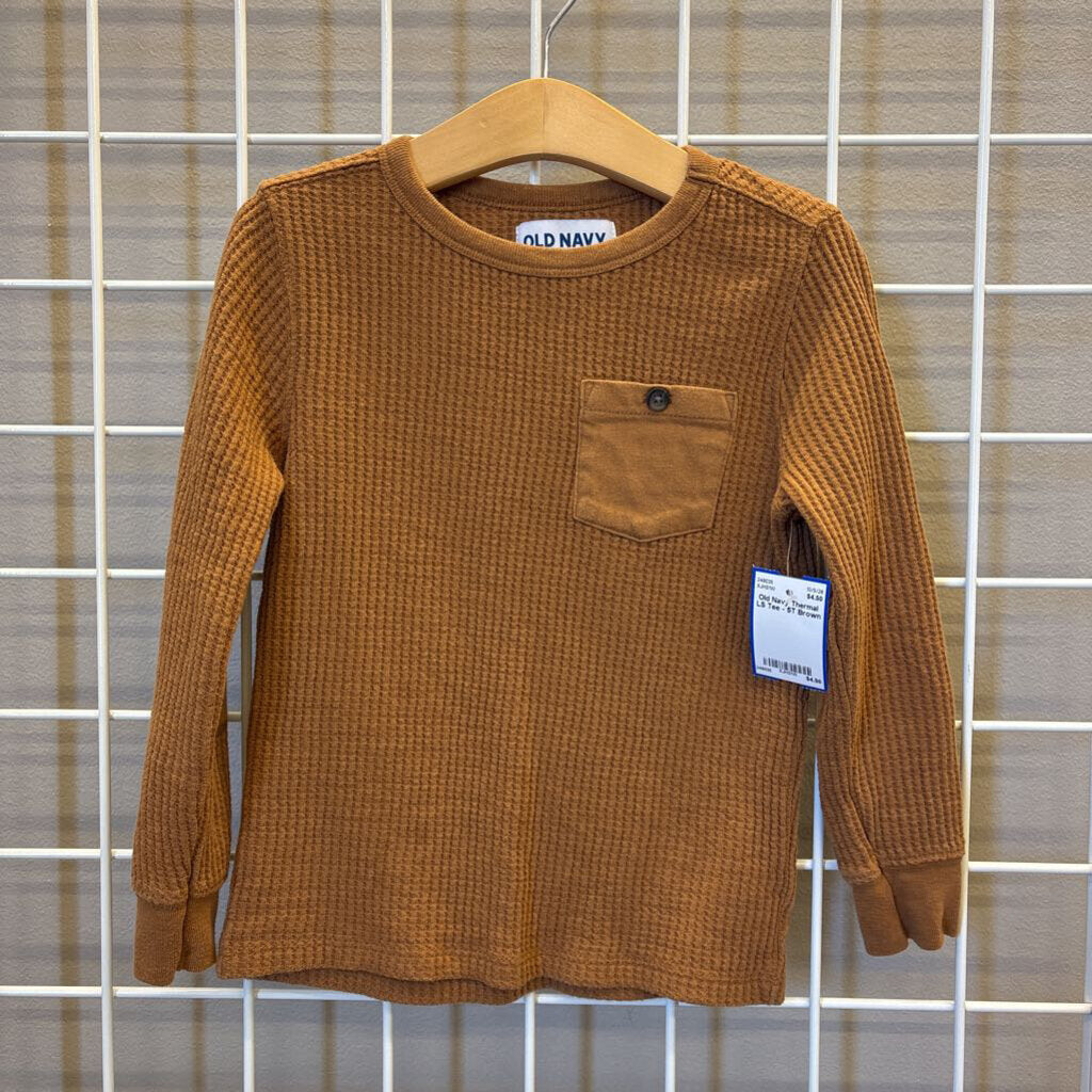 Old Navy Thermal LS Tee - 5T