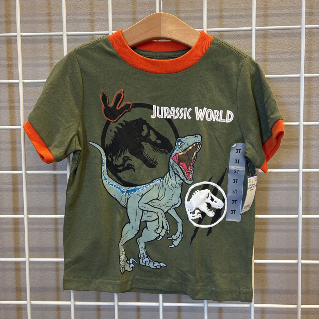 NWT Jurassic World SS Tee - 3T