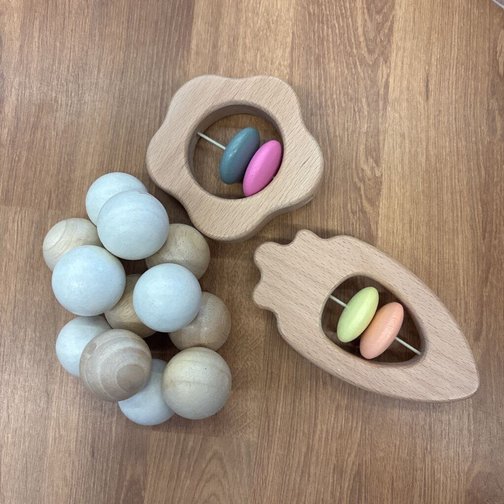 Set of 3 Wooden Toys
