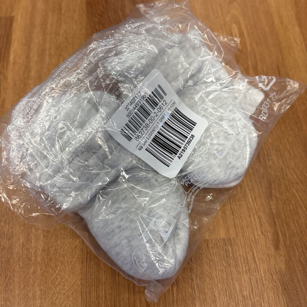 NWT Old Navy Grey Booties - 6/12m