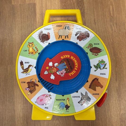 fisher price the farmer says