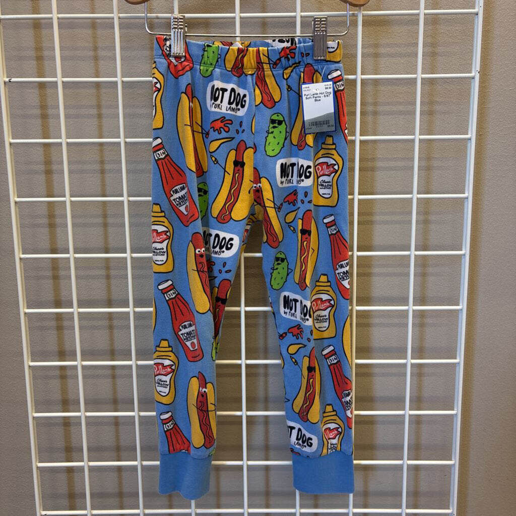 Purl Lamb Hot Dog Soft Pants - 5/6T