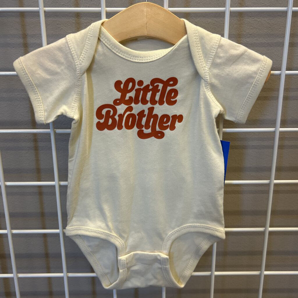 NWT Little Brother SS Onesie - 6m