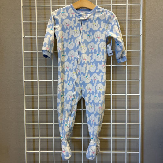 Carter's Fleece Dog Zip Sleeper - 18m