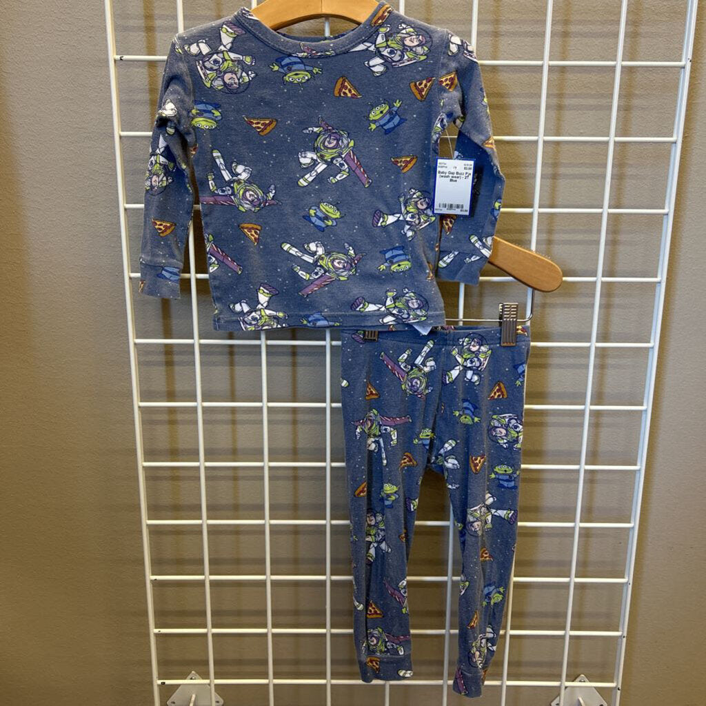 Baby Gap Buzz Pjs (wash wear) - 2T