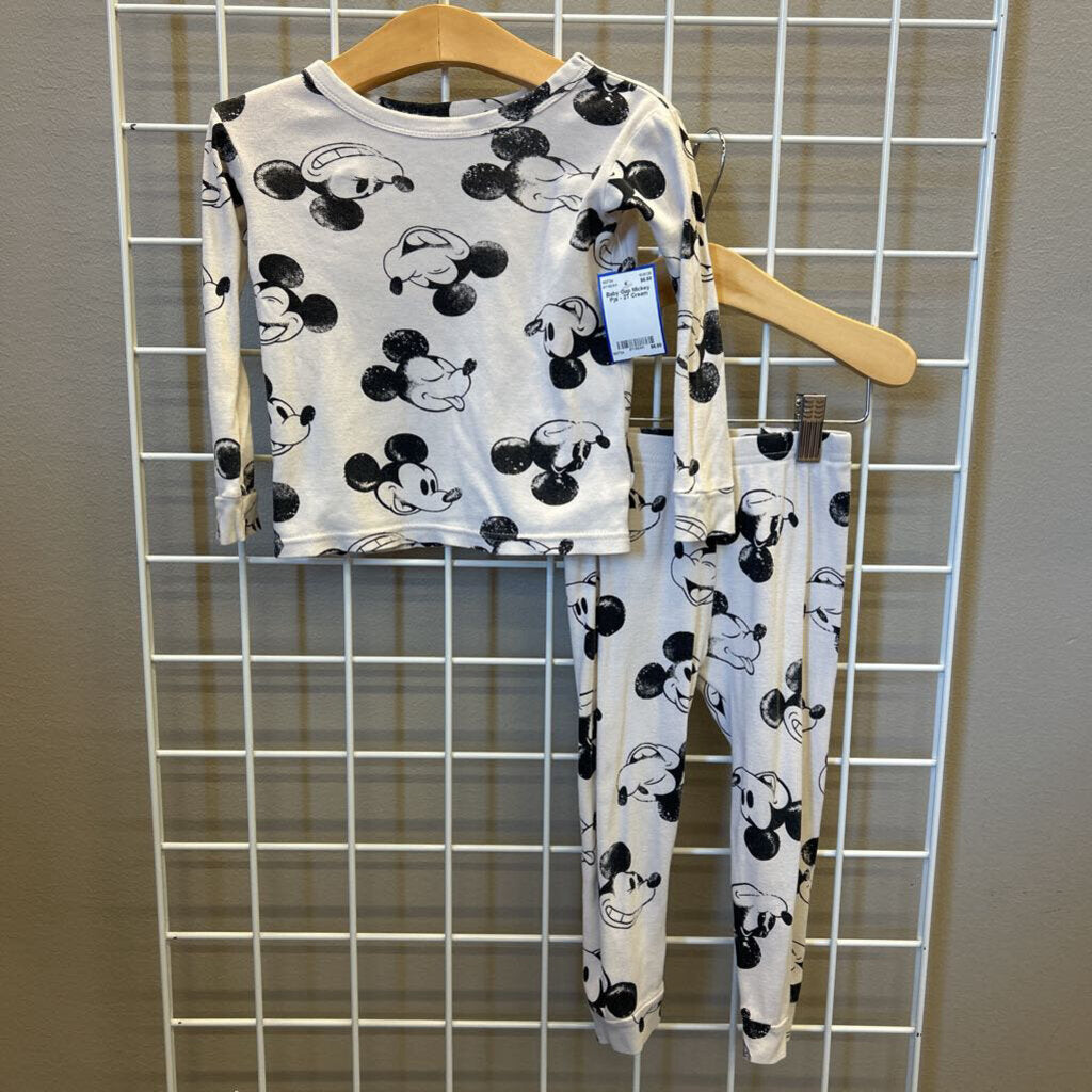 Baby Gap Mickey Pjs - 2T
