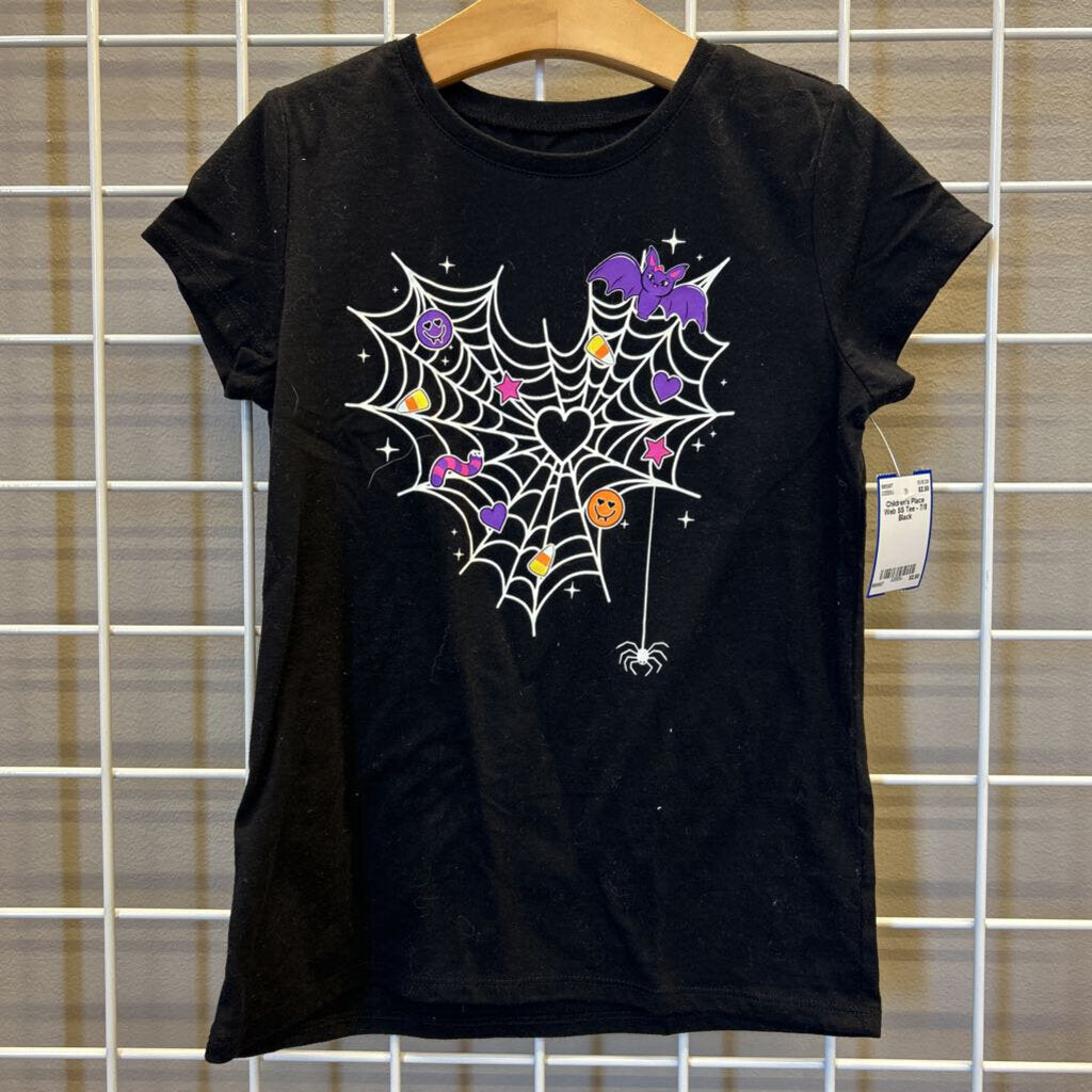 Children's Place Web SS Tee - 7/8