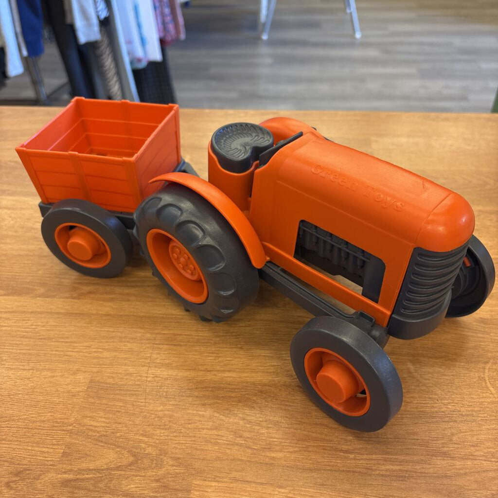Green Toys Tractor w/ Trailer