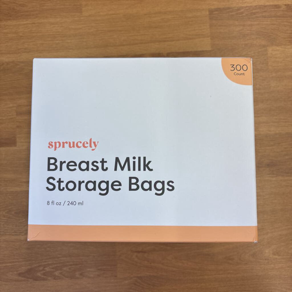 Sprucely Breast Milk Storage Bags - 300ct