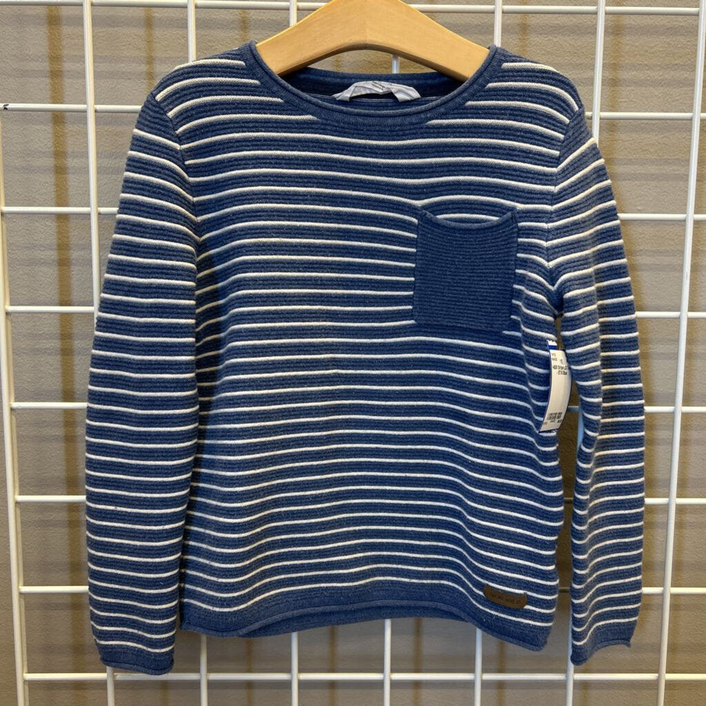 H&M Stripe LS Tee - 5T/6
