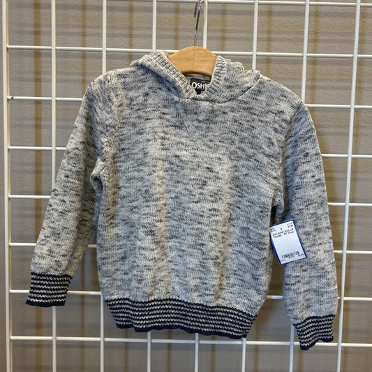 Osh Kosh Knit LS Hoodie - 5T