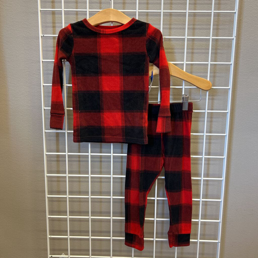 Cat & Jack Soft Plaid Pjs - 3T
