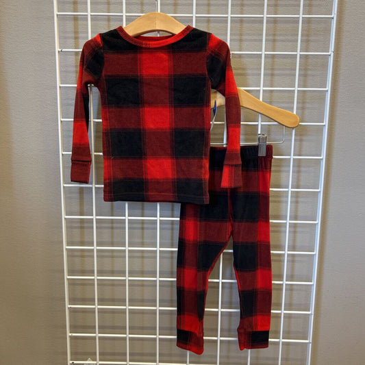 Cat & Jack Soft Plaid Pjs - 3T